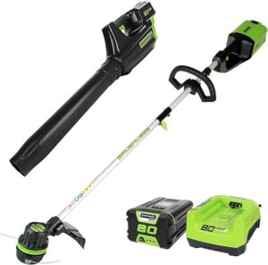 Powerful and Versatile: Greenworks Pro 80V Cordless Brushless String Trimmer + Leaf Blower Combo Review