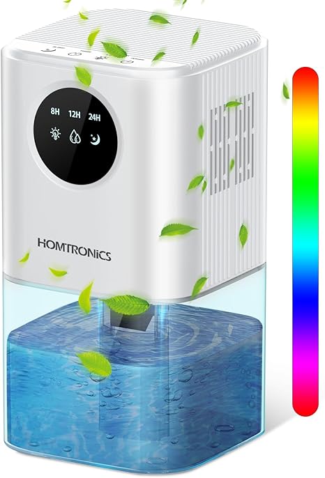 Product Review: Homtronics 60 OZ/350 Sq. Ft Smart Dehumidifier